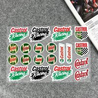 C-castrol Stickers Moto Sticker Auto Body Bumper Windows Motorcycle Laptop Walls Vinyl Decal Car Tuning Accessories