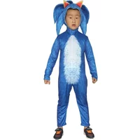 Hedgehog Boy Sonicing Cosplay Costume Including Helmet Gloves Halloween Carnival Funny Clothes for Children