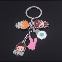 Anime Toilet-bound Hanako-kun Keychain Figure Yugi Amane Yashiro Nene Earring Brooch Pendant Ring Bag Accessories Pins Gift