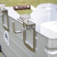 Extension Plate Link Buckles Alloy Rail Joint Sliding Buckles Connecting Hook For IGT Camping Table Accessories