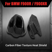 Pour BMW F 900 XR - F 900 R 2020 2021 2022 2023 2024 2025 Cache d'échappement en fibre de carbone
