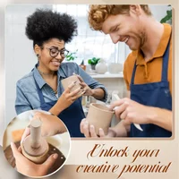 Pottery Mug Molds Ceramic Shaping Tools Hand Building Assistants for DIY Cup Making Stoneware Vase Templates Cylinder Clay