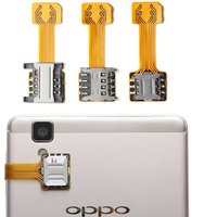 Universal TF Hybrid Sim Slot Dual SIM Card Adapter Micro SD Extender Nano Cato Android Phone