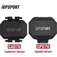 IGPSPORT CAD70 Cadence Sensor Wireless Bluetooth ANT+ SPD70 Speed Sensor Speedometer For Garmin Bryton XOSS Magene Bike Computer