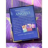 Daily Angel Guidance Oracle Cards – 44 Inspirational Cards for Positive Energy, Spiritual Guidance and Daily Reflection