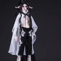 New toy SD BJD Doll 1/4 Satyr Handsome Boy High Quality Human Joint Dolls Senior Resin Boy Long Ears In Stock