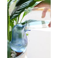 High quality automatic flower waterer plant waterer self watering water balloon bird shaped hand blown plastic water balloon