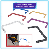 Remote Controller CNC Metal Folding Handle Foldable Joint Collapsible Grip for RC TX16S MKII FPV Drone Accessories Six Colors