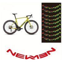 AliExpress NONE 9Pcs/et, Cycling Stickers and Decals, Motorcycle Stickers, Suitable for Road Bikes, Mountain Bike Wheel Group Color Change