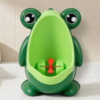 Frog Urinal Wall Mounted Potty Training For Toddler Boys Pee Trainer With Aiming Target Kids Bathroom Use Child