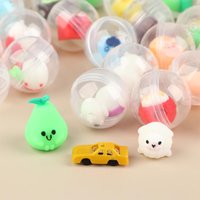 30/50Pcs Fun Mixed Surprise Capsule Egg Toys Transparent Eggshell Mixed Toy Favor Rewards Pinata Filler Gifts Birthday Party