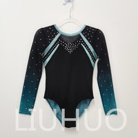 Gymnastic Dress Bodybuilding Competition Female Children Performing Professional Gymnastic Suit BD8961