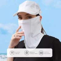Neck Gaiter Face Mask, Ice Silk Cooling Scarf UV Protection, Breathable Sunproof Mask for Cycling Motorcycle Fishing Running