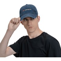 Airwalk Logo Baseball Caps Snapback Denim Fabric Hats Outdoor Adjustable Casquette Streetwear Baseball Cowboy Hat for Men Women