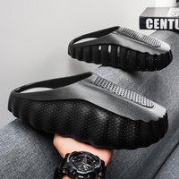 Brand Men Slippers Shoes Fashion Summer Non-Slip Male Sandals Water Shoes Slides Flat Sole Outdoor Mens Beach Shoes Slipper Man