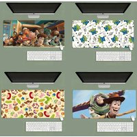 TV T-Toys Storys Mouse Pad Computer Mat Deskpad Laptop Keyboard Mat Office Large Landscape Mousepad