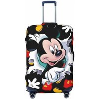 Custom M-Mouse Luggage Cover Protector Funny Anime Cartoon Travel Suitcase Protective Cover for 18-32 Inch