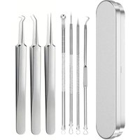 Blackhead Remover Tools,Pimple Popper Tool Kit, Blackhead Tools for Blemish, Stainless Pimple Extractor Tool
