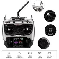 RadioLink AT9S PRO 2.4G 12CH DSSS FHSS Transmitter With R9DS/R12DSE Receiver for RC Fixed-wing Helicopter FPV Long-Range Drone