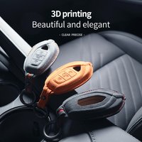 Italy suede car Key Case Cover Shell Fob For lamborghini Urus Huracan Aventador Car Key Cover Key Protection Shell Accessories