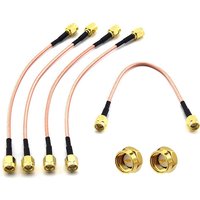 10/20/30/40/50cm Sma Male To Male Rg316 Cable 50 Ohm Rf Coax Pigtail Extension For Antenna And Wifi Anti-interference