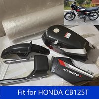 Fuel tank Fender CB125T Plastic Fuel tank Cover Mudguard Fairing full set For HONDA CBT125 Motorcycle