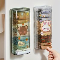 1 underwear storage box, home wardrobe wall mounted socks, underwear sorting and storage box, hanging close fitting clothing sor