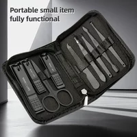 9 Piece in 1 Manicure Set Pedicure Tools Set Nail Grooming Kit for Women Mens, Nail Manicure Kit Foot Hand Care Kit