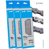 AliExpress NONE Mountain Bike Original Chains 6/7/8/9/10/11 Speed Bicycle Chain 116 MTB Bicycle Parts