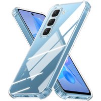 For Infinix Hot 50 Pro+ Plus Hot50 4G 5G Hot 50i Hot50ProPlus Case Luxury Soft Silicone Clear Shockproof Airbag Phone Cases Capa