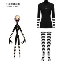 Xiong Xiong's Harem 2 Clown Puppet Dress Set Cosplay Halloween Carnival Performance Costume Clown
