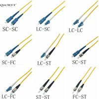 Optic Patch Cord LC SC FC ST UPC APC Single Mode Jump Cable Single 1M 3M 5M 10M 15M 20m 25m 30m 40m 50m Dual Solo Fibra Cable