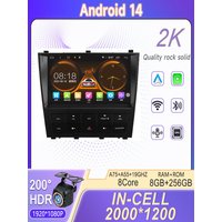 2K Incell Screen Android 16 For Lexus IS200 XE10 1999 - 2005 For Toyota Altezza XE10 1998 - 2005 Car Radio Multimedia Navigation