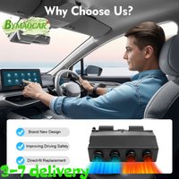 Car Auto AC Evaporator, Premium Unit BEU-404-000, Automotive Air Conditioner Cooling Heating Part, Three-Level Fan Speed Control