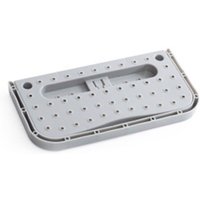 PP Shoes Rack Folding Design Space Saving Shoes Storage Rack Self Adhesive Easy Install Wall Mounted Rack Bathroom Storage