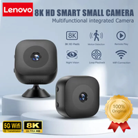 Kamera Lenovo 8K Mini WiFi IP/AP Zdalny Monitoring Przenośna Detekcja Ruchu Kamera do Nagrywania Inteligentny Monitoring Domowy Kamera Bezpieczeństwa