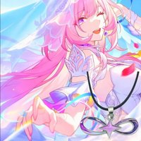 Game Honkai: Star Rail Necklace Cyrene Bow Pendant Necklace Cosplay Clothing Accessories Props Jewelry Gifts Collar