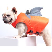 Dog Life Jacket High Buoyancy Dog Safety Vest with Rescue Handle for Small Medium Large Dogs Reflective Swim Vest