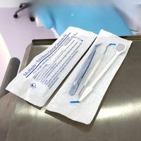 50×3Pcs/set Stainless Steel Disposable Dental Tool Kit Teeth Tartar Scraper Mouth Mirror Tooth Whitening Oral Hygiene Care Set