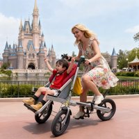 2 in 1 taga bike Parent-child mother and baby bicycle three-wheeled pedal riding Stroller Tricycle Trike