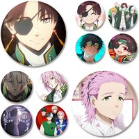 Haruka Sakura Mitsuki Kiryu Hajime Umemiya Hayato Suo Brooches Anime Character Cartoon Badge Exquisite Enamel Pins for Backpack