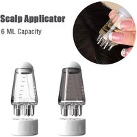 Scalp Applicator Hair Regrowth & Styling Solution Guide Comb Hexagon Head Oil Roller Ball Massage Comb Massage Relaxation Tools