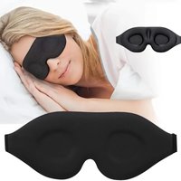 1pcs Eye Mask for Sleeping 3D Contoured Cup Blindfold Concave Molded Night Sleep Mask Block Out Light with Women Men