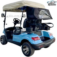 China 72 Volt 2 Person Electric Adult Golf Cart Buggy Lithium Battery Golf Buggy 5KW Motor Electric Cart