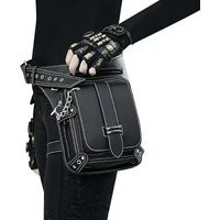 Retro Steampunk Waist Bag Unisex Motorcycle Crossbody Bag Waterproof Biker Pack for Men And Women Traveling And Commuting
