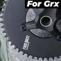 For Grx Chainring 110bcd 4 Bolt Front Star 38t 36 40t 42 44t 46 48t 50 52t Chainring Aero Gravel Single Plate Crown Bcd 110v