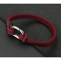 Noter Thin Thread Bracelet For Men Handmade Braided String Charm Braslet Outdoor Survival Braclet Stylish Knot Nautical Pulsera