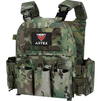 Tactical Vest Plate Carrier Outdoor multi-functional waterproof nylon enthusiast Laser quick-release Tactical vest