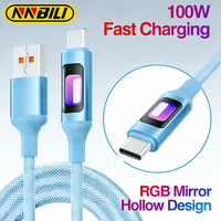 NNBILI 120W USB A To USB C Cable PD Fast Charging Charger Cable 5A Type C to Type C For iphone 17 16 Macbook Xiaomi Samsung S26