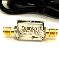 Zeenko UM series Low Noise Amplifier 100KHz‑4GHz/6GHz/10GHz USB type-C interface 20dB High Gain LNA RF Power Preamplifier Module